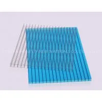 FOSHAN HONESTY 10 YEARS WARRANTY POLYCARBONATE MUTI WALL HOLLOW SHEET thumbnail-2