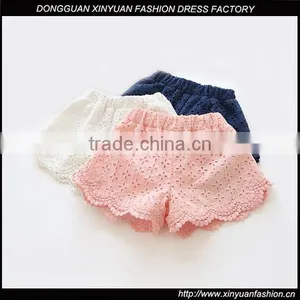 Wholesale Baby Girls Lace Sequin Cotton Shorts Childrens Boutique Clothing thumbnail-1
