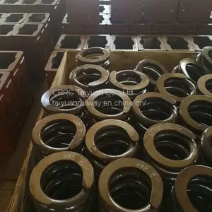 CRRC Bogie Coil Spring Manufacture thumbnail-2