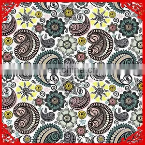 2014-2015 Latest Italy Design Pattern Poplin COTTON Paisley PRINTED FABRICS thumbnail-1