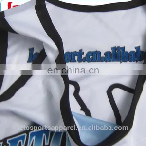 Custom Youth's Uniform Sublimation Training Uniforms Lacrosse Mesh Pinnies Full Sublimation Printing Reversible Lacrosse Uniform thumbnail-2