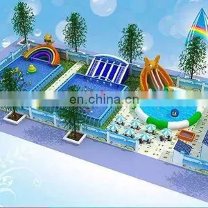 Giant Inflatable Inflatable Floating Water Park Tube Prices thumbnail-4