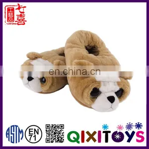 Hot Sale Plush Funny Slippers Animal Shaped Slippers thumbnail-1