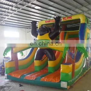 Best Quality Cheap Inflatable Orangutan Slide for Kids thumbnail-1