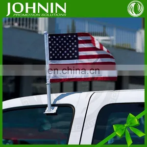 All Kinds of 30*45cm Cheap Promotion High Quality Car Flag thumbnail-1