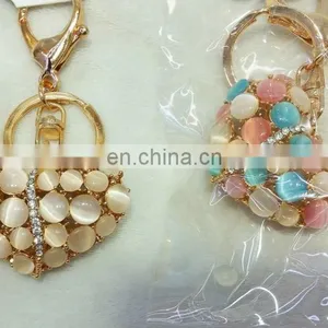 Fashion Heart Shaped Pearl Key Chain thumbnail-1