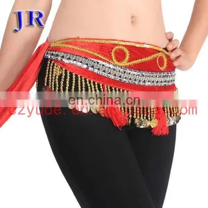 Cheap Tribal Egyptian Belly Dance Beaded Tassel Hip Scarf Y-2025# thumbnail-3