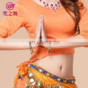 Fashion Belly Dance Hand Bracelet Metal Chain Accessories P-9046# thumbnail-1