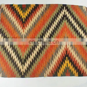 Home Decor Indian Handmade 100% Cotton Carpets For Bedroom Or Front Door Area Rag Rug thumbnail-1