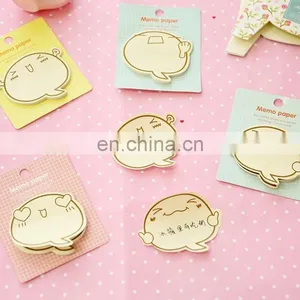 Custom Shaped Printing Color Paper Sticky Notepad thumbnail-5