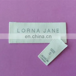Natural Cotton Woven Label for Women and Men Clothing thumbnail-1