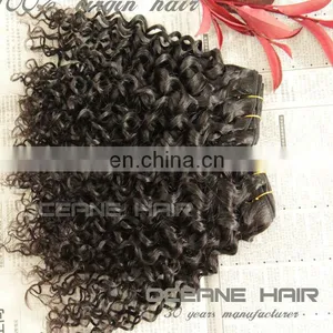 Hot Selling ,new Style Beautiful Style 100% Unprossed Virgin Real Human Indian Curly Hair thumbnail-2