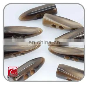 2014 Plastic Horn Button Toggle Button for Garment Accessories thumbnail-1