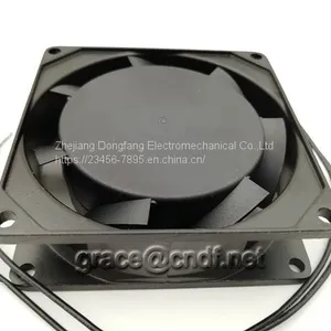 CNDF TA8025HSL-1 110/120VAC 50/60Hz 0.14/0.13 15/11W 2800rpm Air Flow 17/21cfm ac Axial Cooling Fan 80x80x25mm thumbnail-5