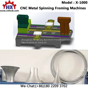 Iron Stainless Steel Aluminum Alloy CNC Metal Spinning Spin Forming Spun Machinery Equipment for Loudspeaker thumbnail-1