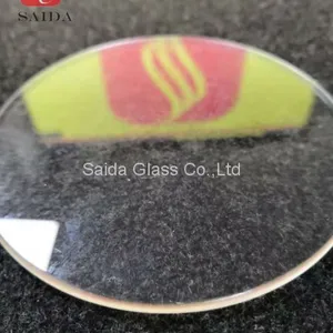 China OEM Glass Manufacturer 4mm Heat Tempered Round Shape With Flat Polished Edges for Coaster thumbnail-3