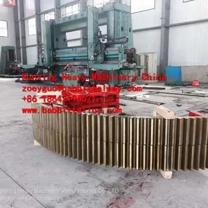 Ring Gear, Bull Gears, Pinions and Shafts From China Factory Directly Mill Girth Gears, thumbnail-3
