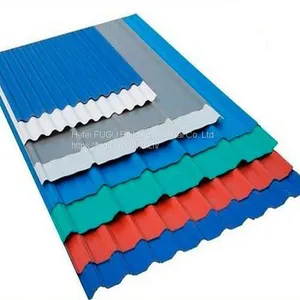 Decorative Anti-aging ASA and Anti Corrosion PVC Plastic Corrugated Roofing Sheet thumbnail-3