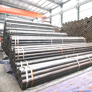 Good Quality Wholesale Price Welded Round Steel Pipe ERW Steel Pipe thumbnail-3