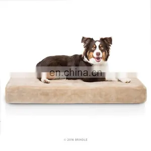 Luxury Dog Bed Waterproof Memory Foam Pet Bed Comfortable Mattress With Removable Cover thumbnail-7