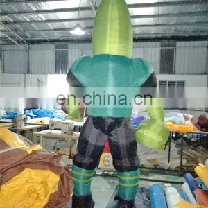 Outdoor Decorations Inflatable West Cowboy Doll Toy, Inflatable Texas Tom Corn Man Cartoon on Sale thumbnail-6