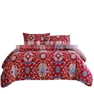 Yarn-dyed Bedding Comforter Set Boho Style King Comforter Set Hotel Comforter Set thumbnail-4