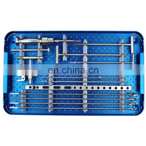 Competitive Price Tibial Intramedullary Nail Instrument Set Orthopedic Surgical Interlocking Nail Instruments thumbnail-3