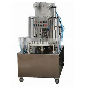 KIS-900 Rotary Coffee Capsule Filling and Sealing Machine for Nespresso, K Cup, Lavazza thumbnail-2