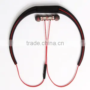 Sports Magnet Bluetooth Earphone With Neckband Design thumbnail-5