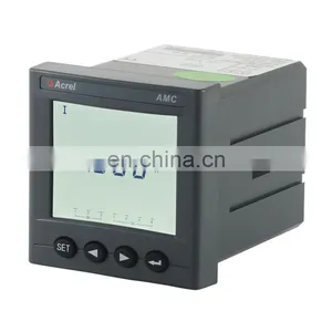 AMC72-AI/J 75*75mm Acrel Single Phase LED Digital Panel Ammeter With Alarm Output thumbnail-2