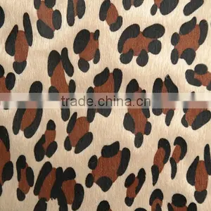 Leopard Print Fabric Horse Hair Brush Fabric for Shoes thumbnail-1