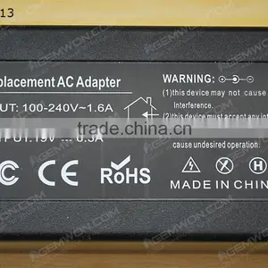 High Copy Laptop AC Power Adapter for TOSHIBA 19V 6.3A 6.3*3.0mm 120W thumbnail-6