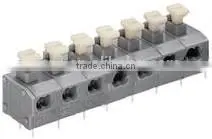 Pitch 7.62mm 300V 10A 2P-24P Spring Terminal Blocks Screwless Terminals thumbnail-1