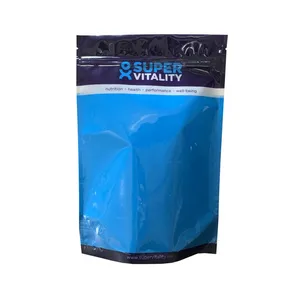 Gravure Printing Food Grade Mylar Aluminum Foil Pouch/Chia Seeds Zipper Packaging Bag/Stand Up Foil Bag With Window thumbnail-4