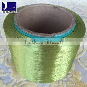 Bright Polyester Textured Yarn Dyed Fabric for Use With Knitting thumbnail-1