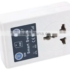Wholesale 110~220V 10A Cellphone Phone PDA GSM Remote Control Power Socket Switch EU/UK Plug/CN Plug thumbnail-1