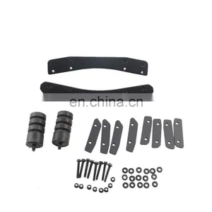 Offroad Tail Door Hinge Parts for Jeep Wrangler JL Rear Door Oversized Spare Tire Mounting Bracket Kit thumbnail-1