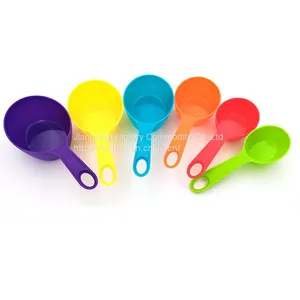12pieces Set of Color Plastic Measuring Spoon and Measuring Cup Combination Measuring Set thumbnail-5