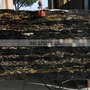 Black Portoro Marble Base Marble Boulding Border thumbnail-4
