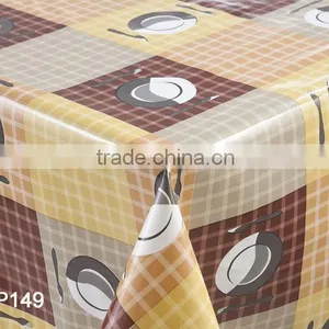 #DP149 Wholesale Restaurant Printed Coffee Tablecloth thumbnail-2