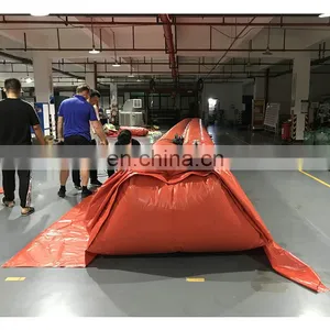 Water Filled Inflatable Tube Flood Barriers Boom Tube Residential Used in Bihar to Prevent Flood thumbnail-5