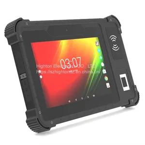 Cheapest 8 Inch RS232/RJ45 Front Fingerprint/ NFC/ UHF RFID Reader Android 10 Industrial Rugged Tablet 1920*1200 4G LTE thumbnail-3
