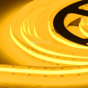 420leds/M LED Flexible Strip High Brightness Ambience LED Light Party Decoration Green Color COB Lights thumbnail-1