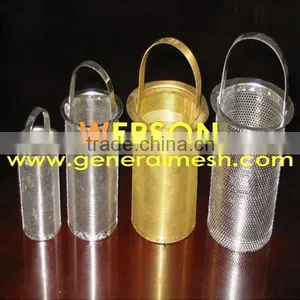 Stainless Steel Perforated Metal Basket Strainer and CYLINDER | Generalmesh thumbnail-6