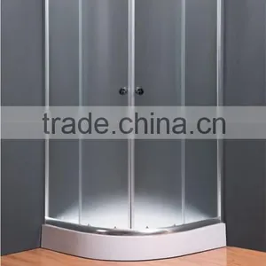 ABS Shower Tray Frameless Glass Shower Enclosure thumbnail-1
