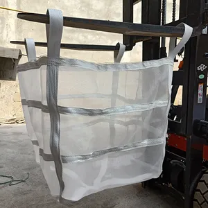 Super Sack u Panel Type 1ton Safety Factor Tote a Metric Bag Customizable Bulk Bag Fibc Bag thumbnail-3