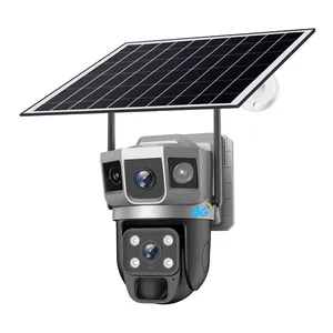 Ringsee AOV Security Monitoring V380 Low Power Camera Dual Lens Floodlight Solar Camera 4G ip Camera For Indoor And Outdoor thumbnail-1