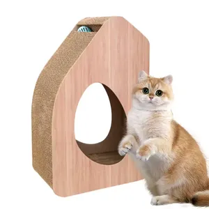 MeowLove Hot Sales Scratcher Cat Play Toy Corrugated Cardboard Cat Scratcher Cat Cardboard thumbnail-2