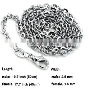 Famous Brand Treasured Sword Designer Charms Pendant Man Heavy Stainless Silver Steel Necklace Paypal Accept thumbnail-5