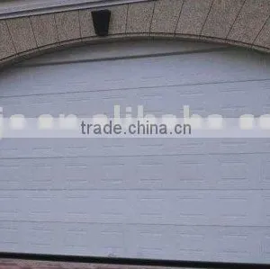 OKM Overhead Garage Door, Double Pane Glass Folding Garage Doors thumbnail-1